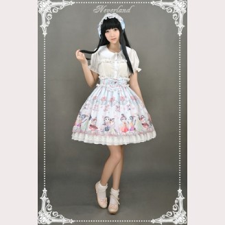 Souffle Song Chinese Walking Cat Lolita Skirt SK